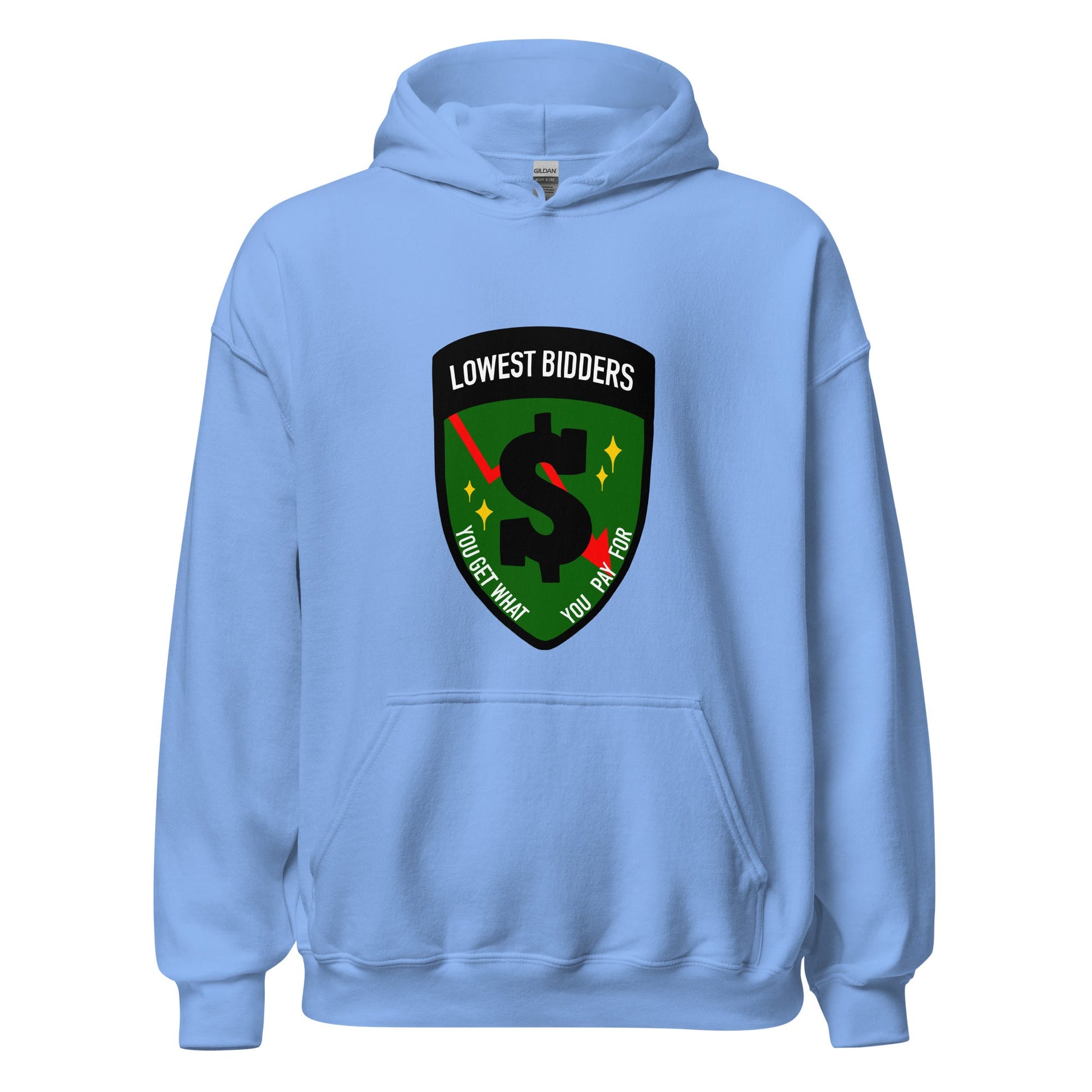 Classic | Hoodie | The Lowest Bidders | Emblem Logo