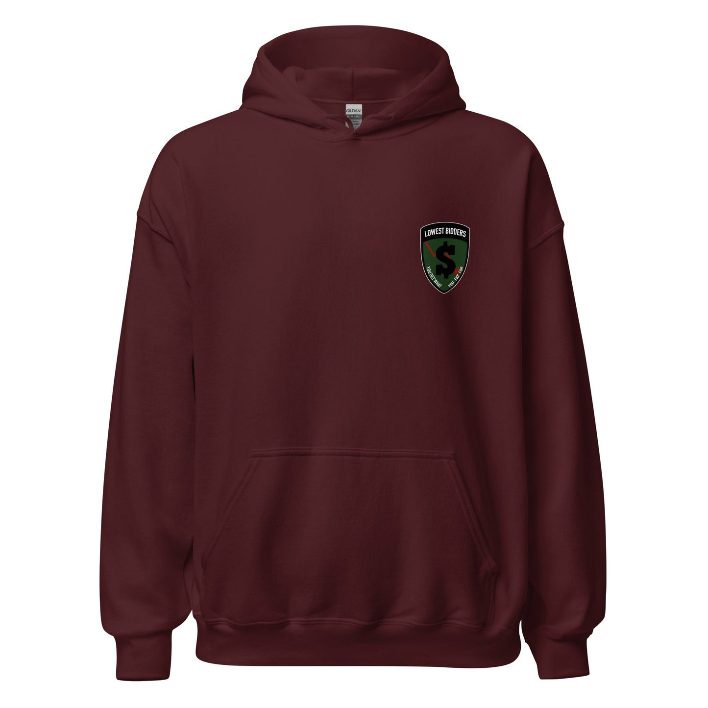 Classic | Hoodie | The Lowest Bidders | Shield Logo