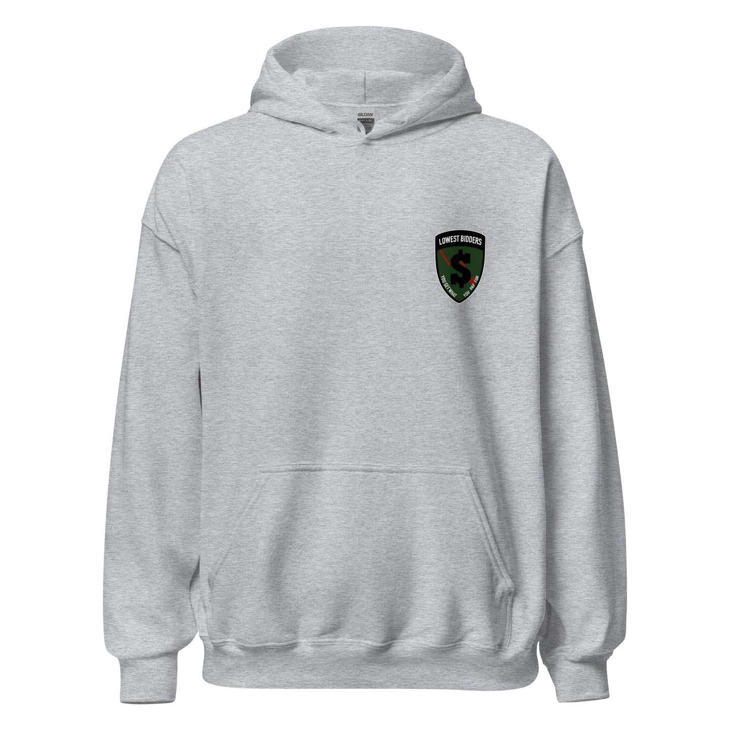 Classic | Hoodie | The Lowest Bidders | Shield Logo
