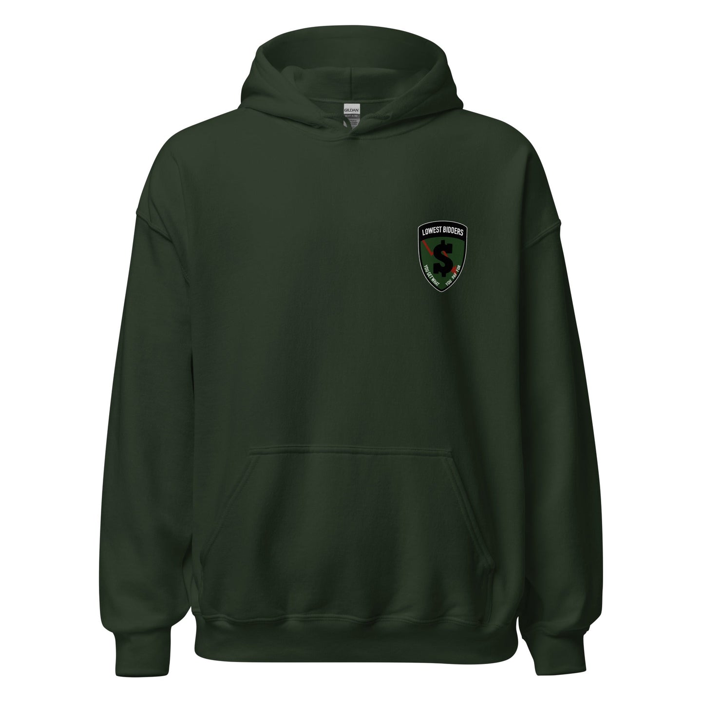 Classic | Hoodie | The Lowest Bidders | Shield Logo