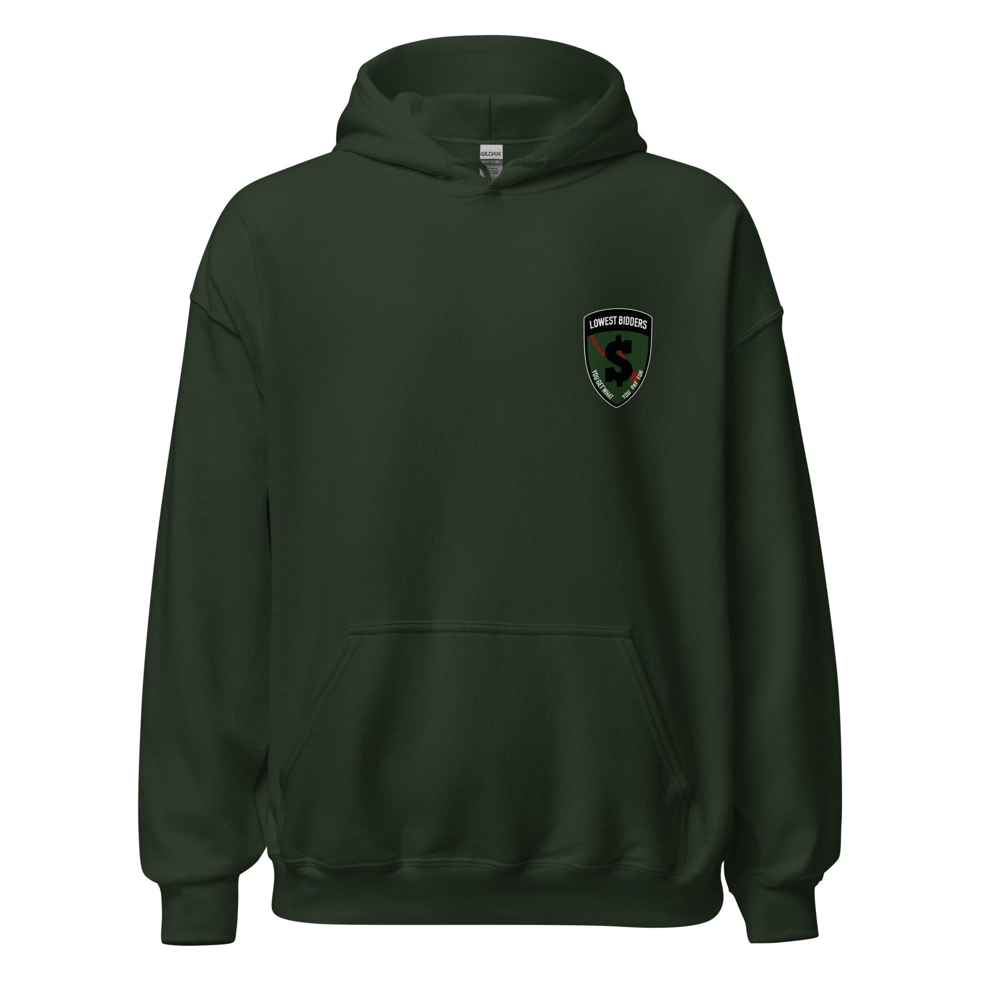 Classic | Hoodie | The Lowest Bidders | Shield Logo