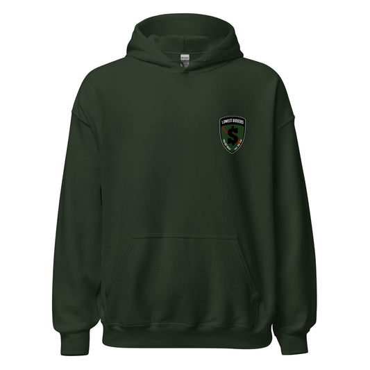 Classic | Hoodie | The Lowest Bidders | Shield Logo