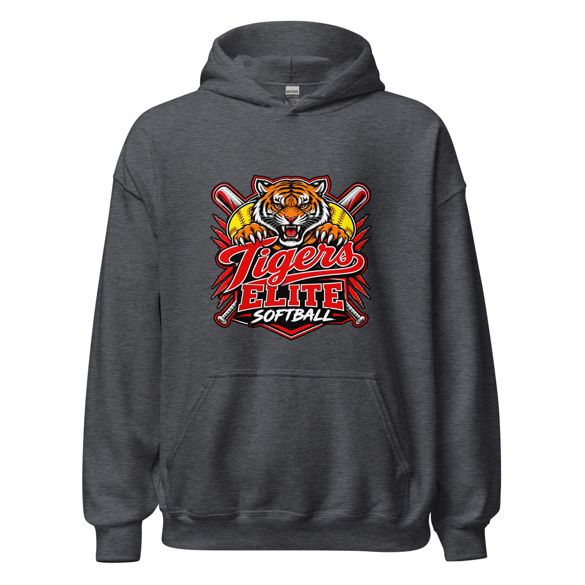 Classic | Hoodie | Tigers Elite Softball | Emblem Logo