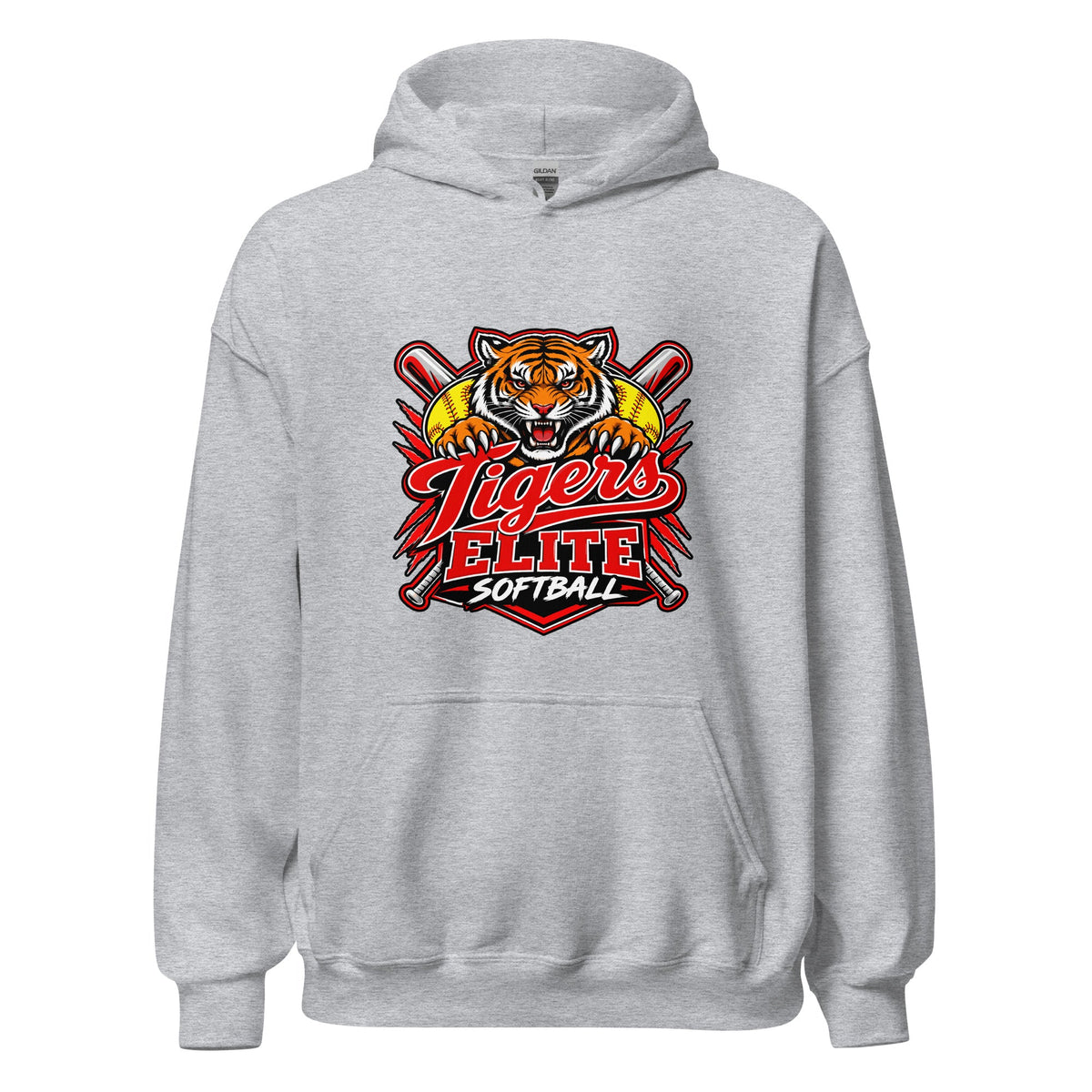 Classic | Hoodie | Tigers Elite Softball | Emblem Logo