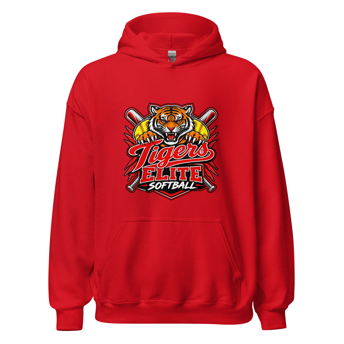 Classic | Hoodie | Tigers Elite Softball | Emblem Logo