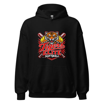 Classic | Hoodie | Tigers Elite Softball | Emblem Logo