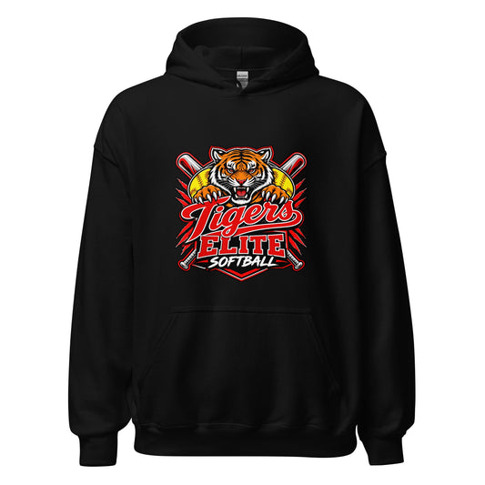 Classic | Hoodie | Tigers Elite Softball | Emblem Logo
