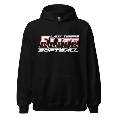 Classic | Hoodie | Tigers Elite Softball | Modern Script Logo