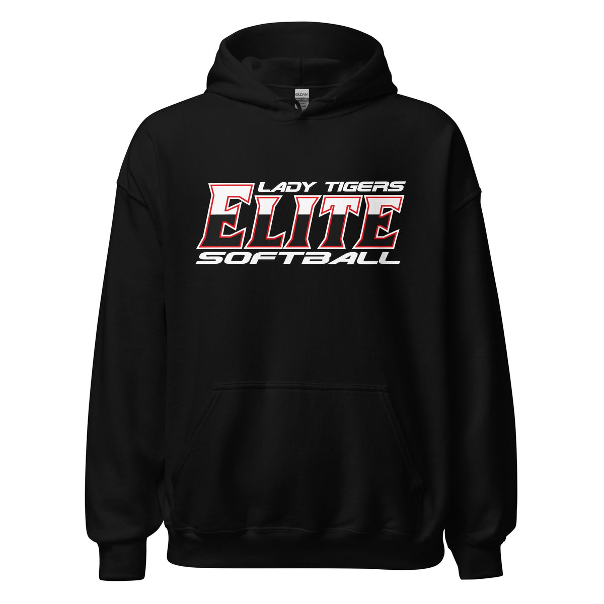 Classic | Hoodie | Tigers Elite Softball | Modern Script Logo