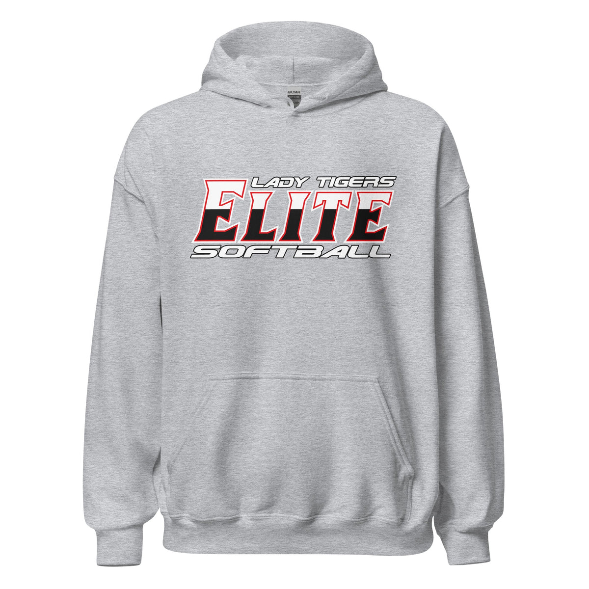 Classic | Hoodie | Tigers Elite Softball | Modern Script Logo