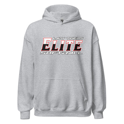Classic | Hoodie | Tigers Elite Softball | Modern Script Logo