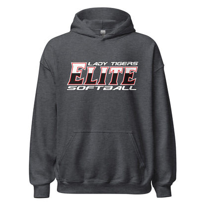 Classic | Hoodie | Tigers Elite Softball | Modern Script Logo