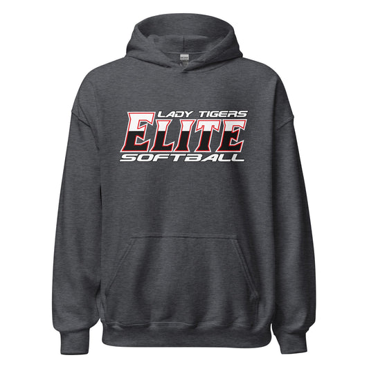 Classic | Hoodie | Tigers Elite Softball | Modern Script Logo