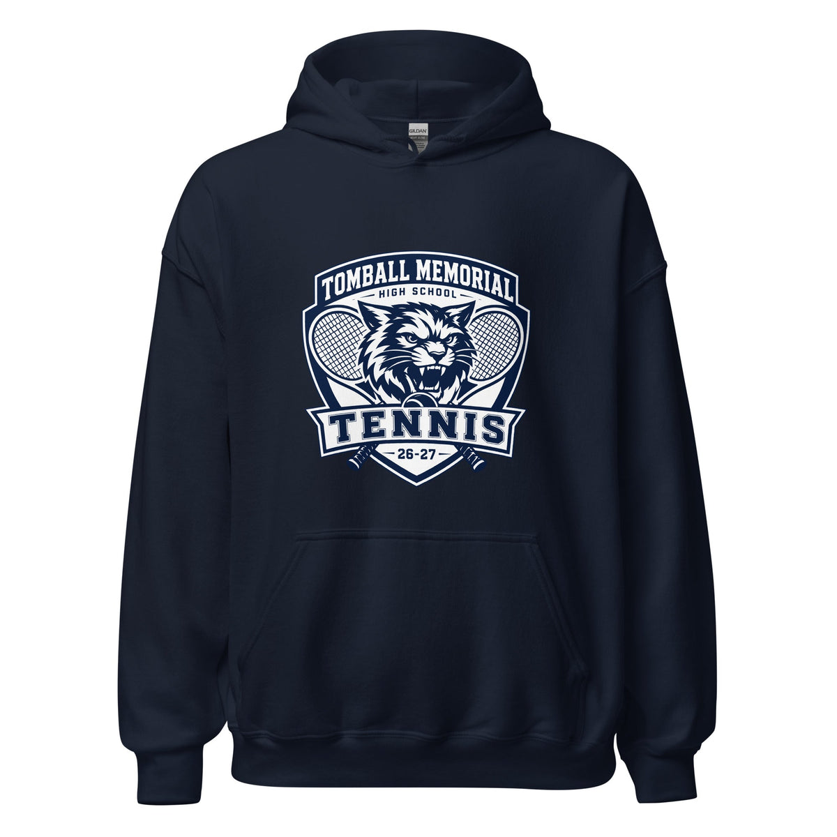 Classic | Hoodie | TMHS Tennis | Shield Logo