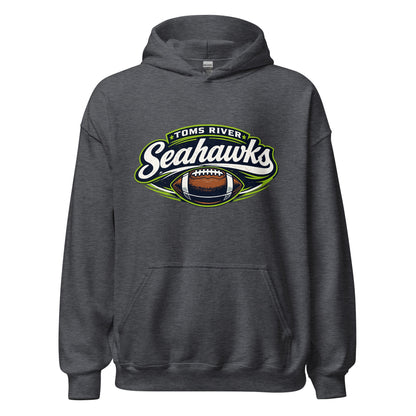 Classic | Hoodie | Toms River Seahawks | Football Emblem Logo