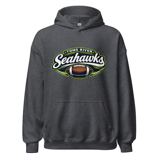 Classic | Hoodie | Toms River Seahawks | Football Emblem Logo
