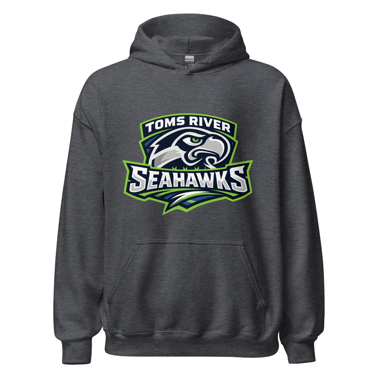 Classic | Hoodie | Toms River Seahawks | Mascot Script Logo