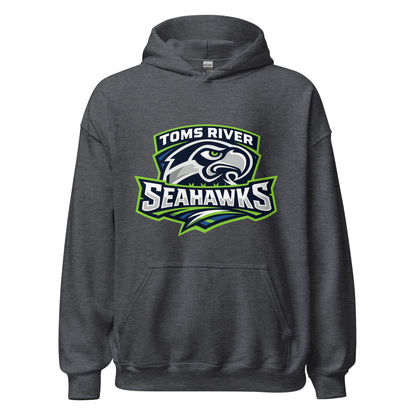 Classic | Hoodie | Toms River Seahawks | Mascot Script Logo