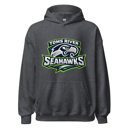 Classic | Hoodie | Toms River Seahawks | Mascot Script Logo