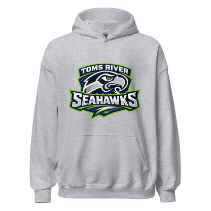 Classic | Hoodie | Toms River Seahawks | Mascot Script Logo