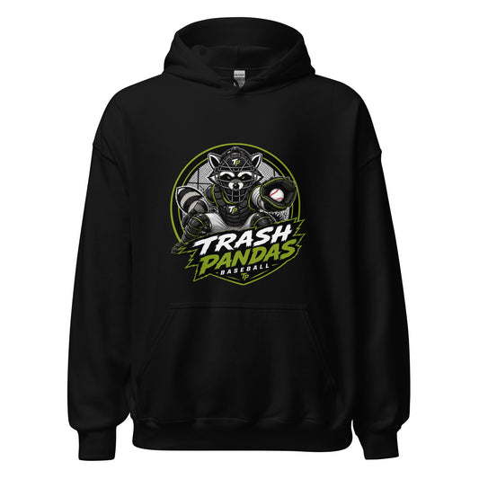 Classic | Hoodie | Trash Pandas Baseball Organization | Athletics Logo