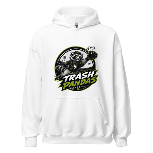 Classic | Hoodie | Trash Pandas Baseball Organization | Emblem Logo