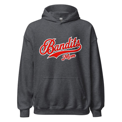 Classic | Hoodie | Tri - City Baseball | Bandits Mom Logo