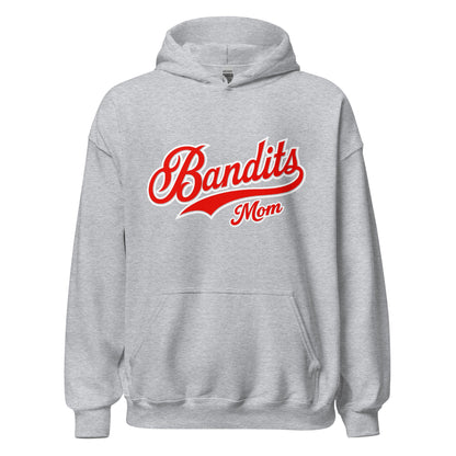 Classic | Hoodie | Tri - City Baseball | Bandits Mom Logo