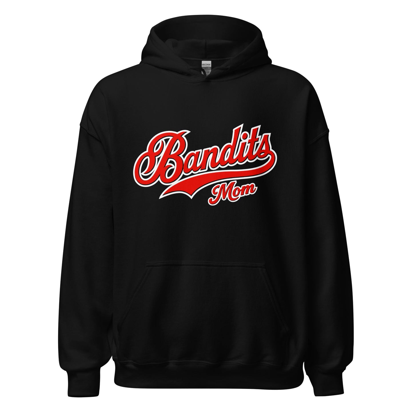 Classic | Hoodie | Tri - City Baseball | Bandits Mom Logo