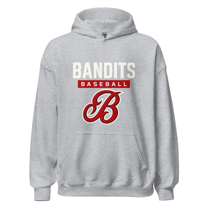 Classic | Hoodie | Tri - City Baseball | Varsity Script Logo