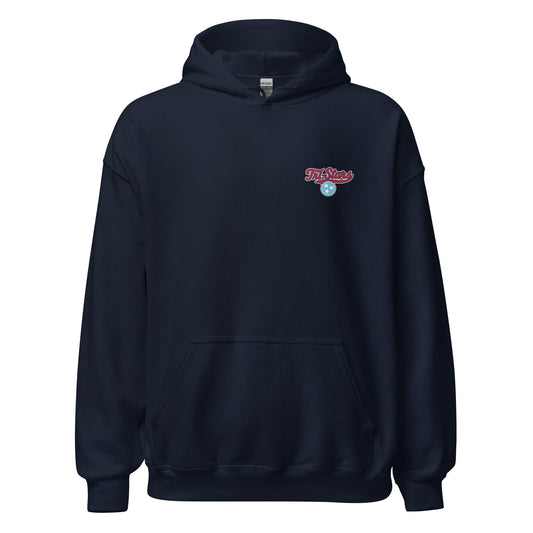 Classic | Hoodie | Tri - Stars | 3 Stars Light Logo