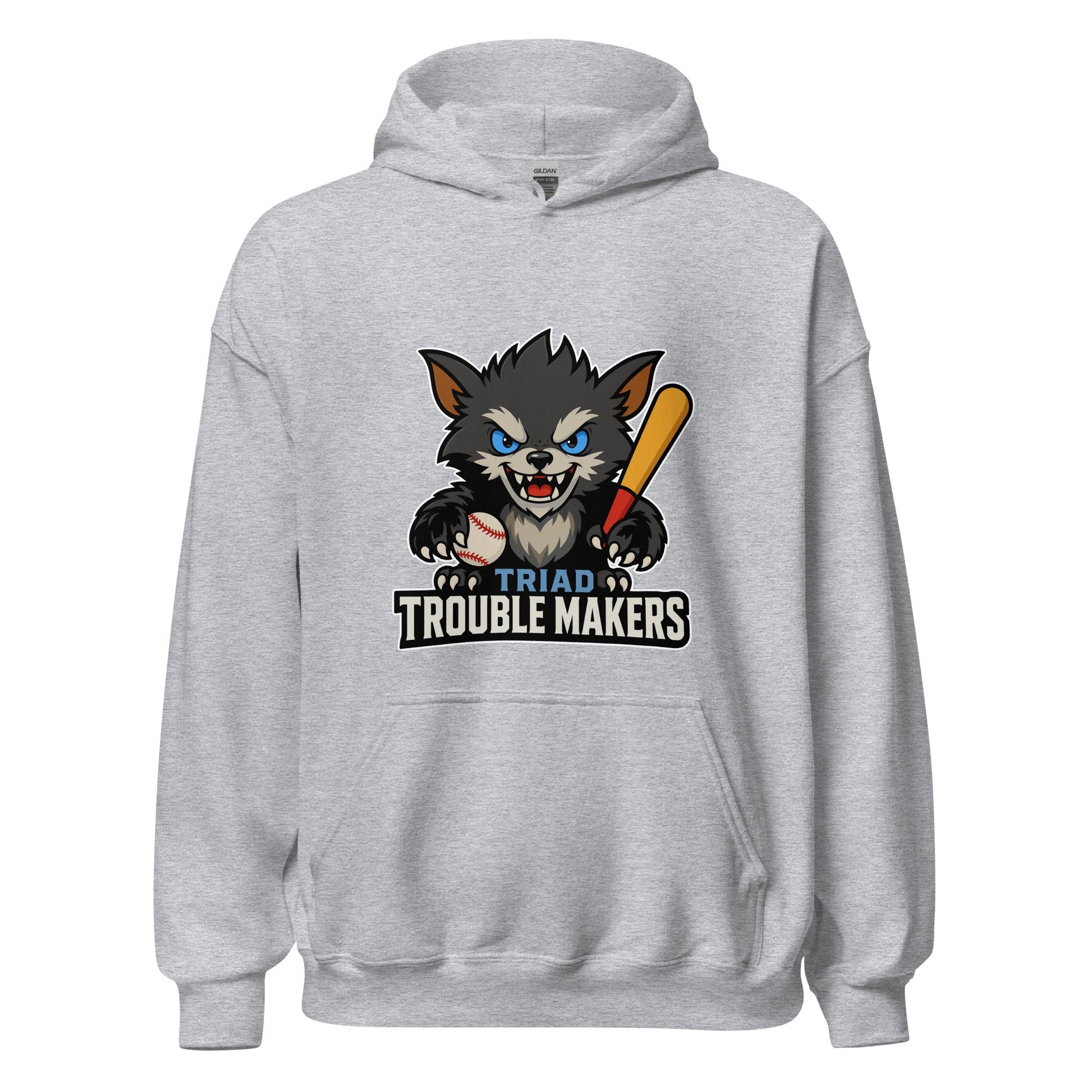 Classic | Hoodie | Triad Troublemakers | Mascot Logo