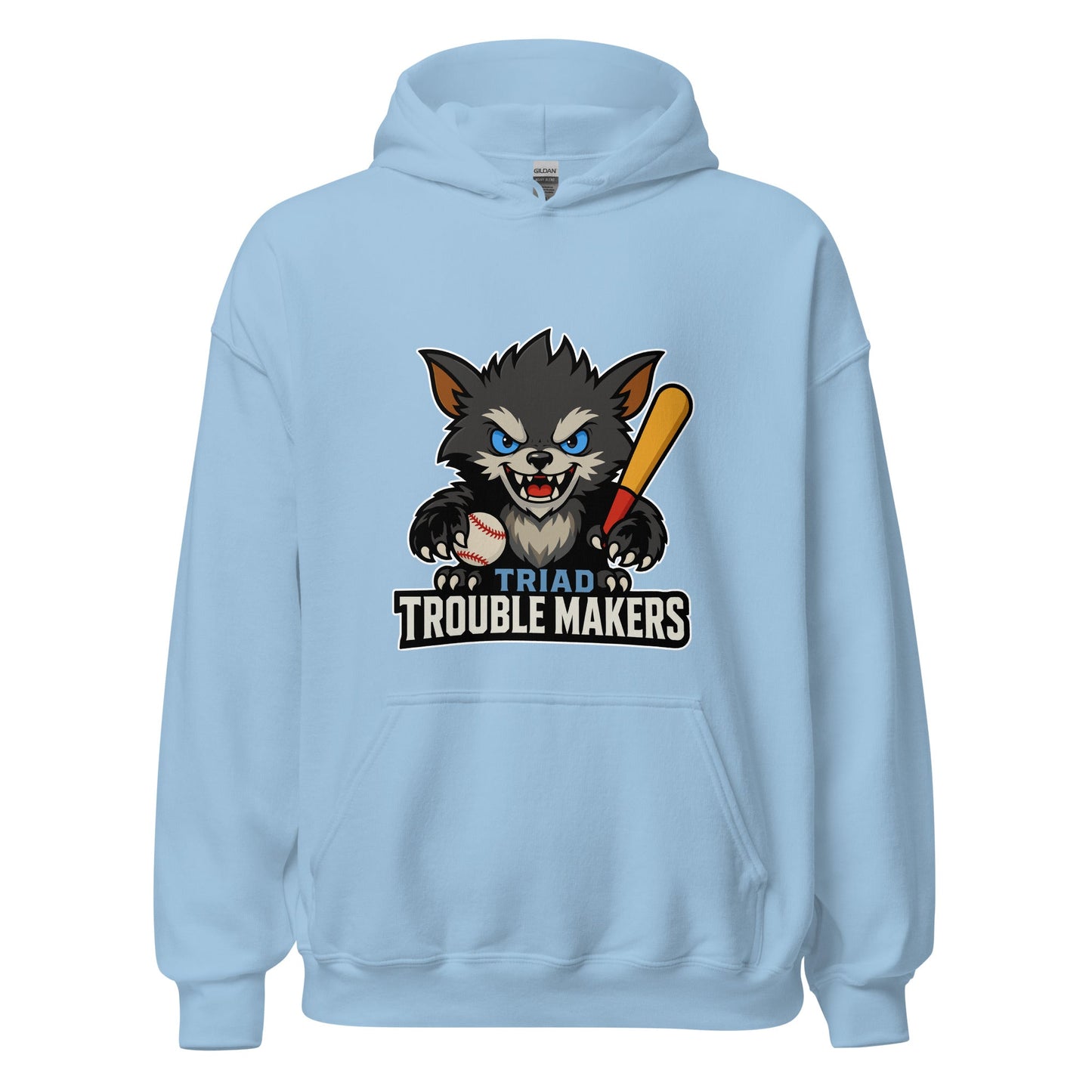 Classic | Hoodie | Triad Troublemakers | Mascot Logo
