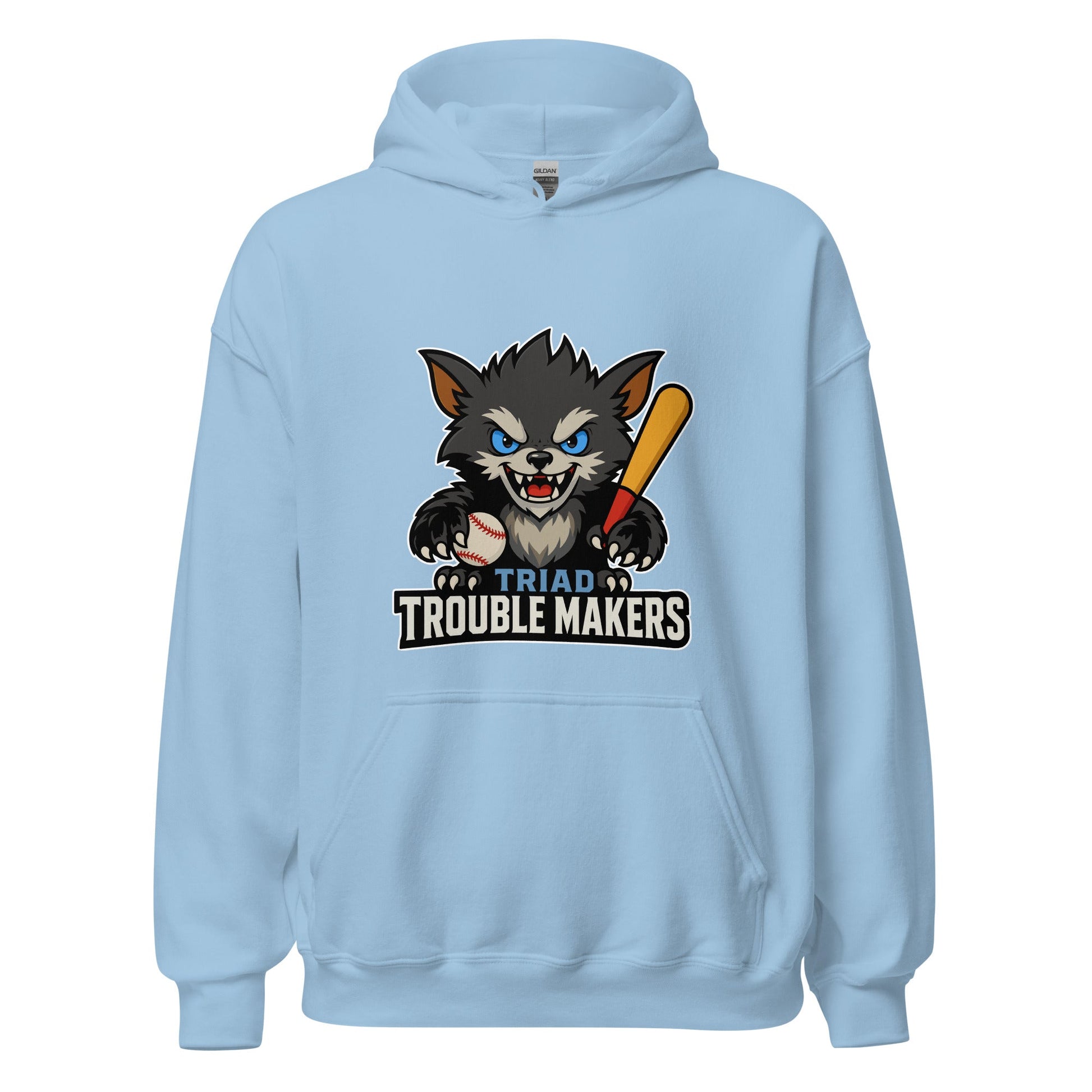 Classic | Hoodie | Triad Troublemakers | Mascot Logo
