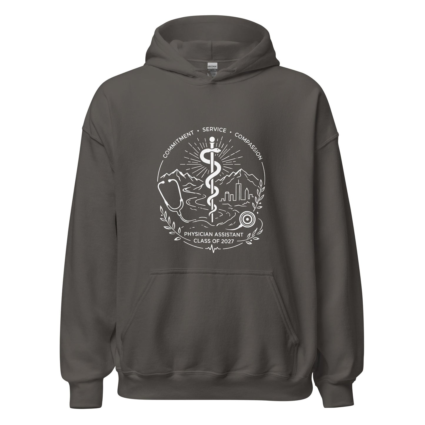 Classic | Hoodie | Trine PA program | Crest Logo
