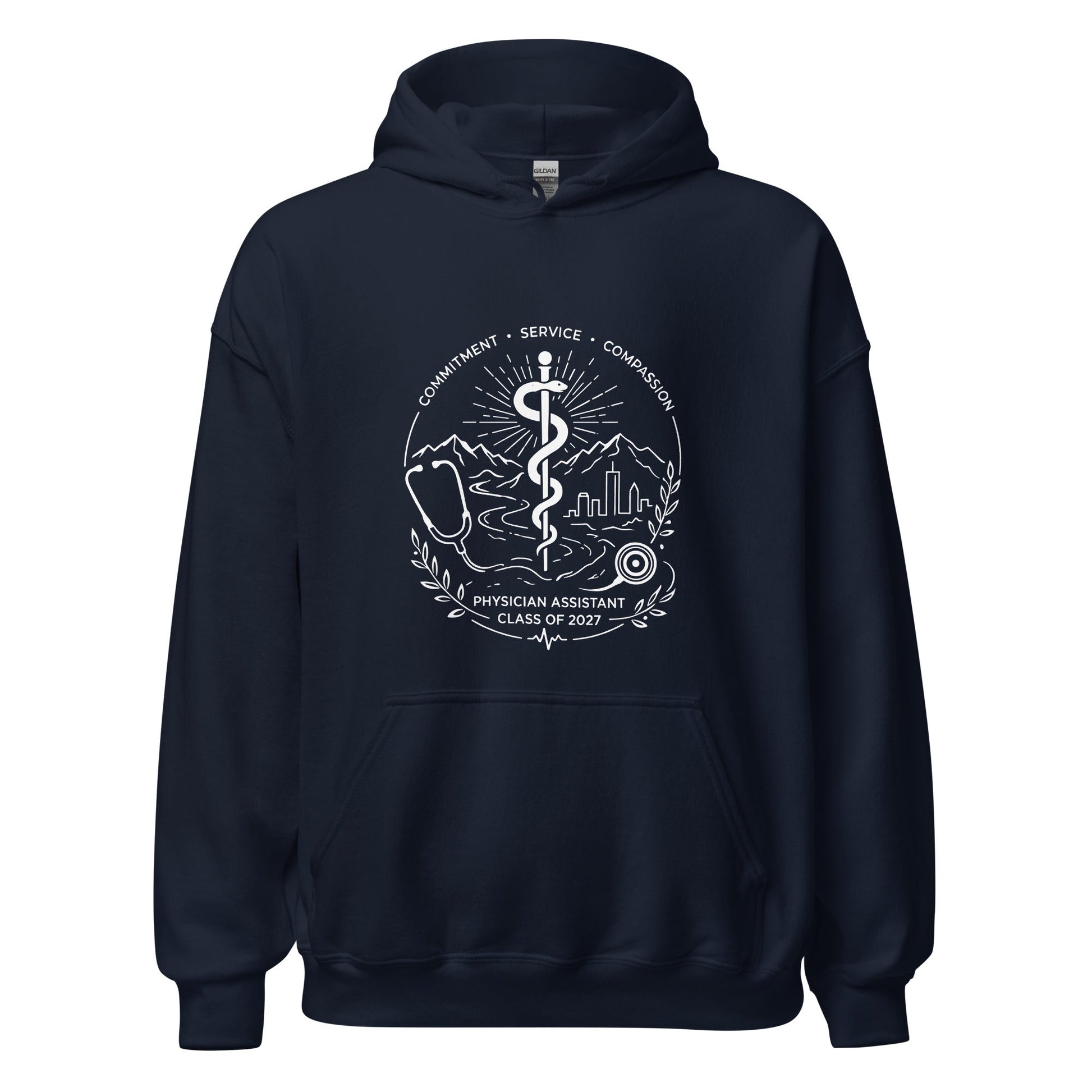 Classic | Hoodie | Trine PA program | Crest Logo