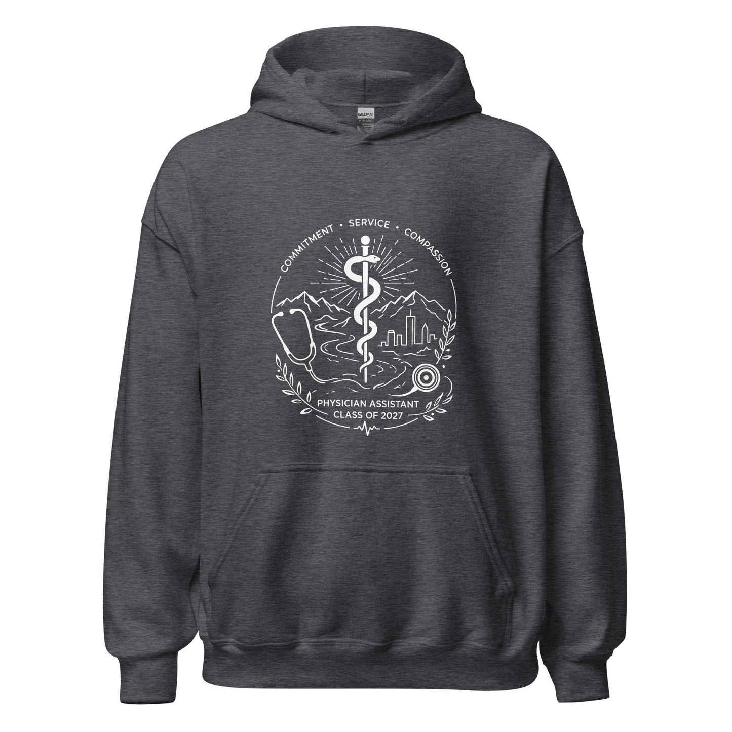 Classic | Hoodie | Trine PA program | Crest Logo