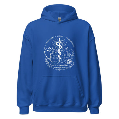 Classic | Hoodie | Trine PA program | Crest Logo