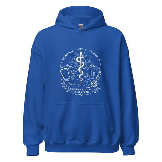 Classic | Hoodie | Trine PA program | Crest Logo