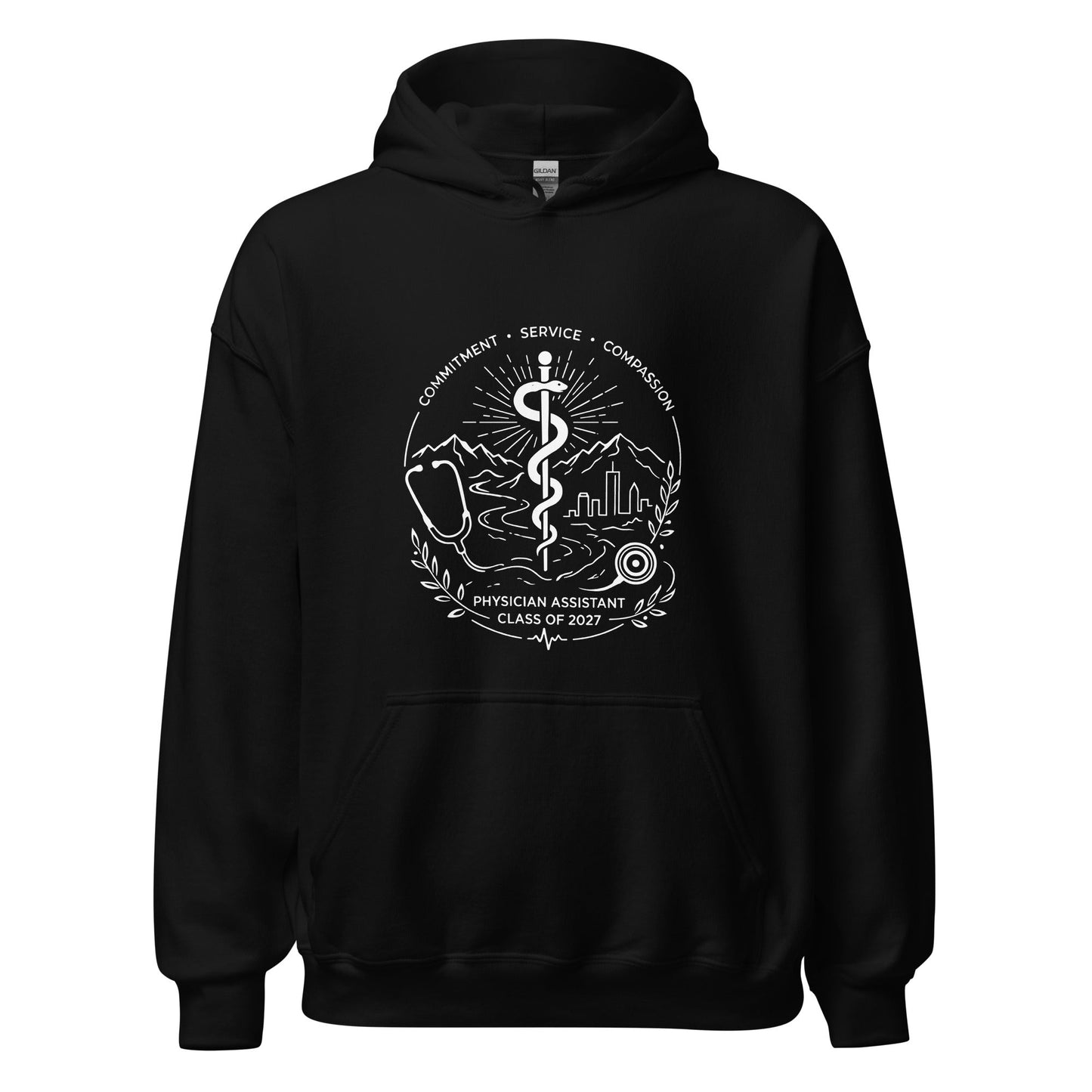 Classic | Hoodie | Trine PA program | Crest Logo