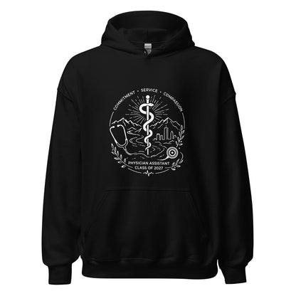 Classic | Hoodie | Trine PA program | Crest Logo