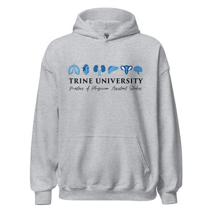 Classic | Hoodie | Trine PA program | Modern Script Logo