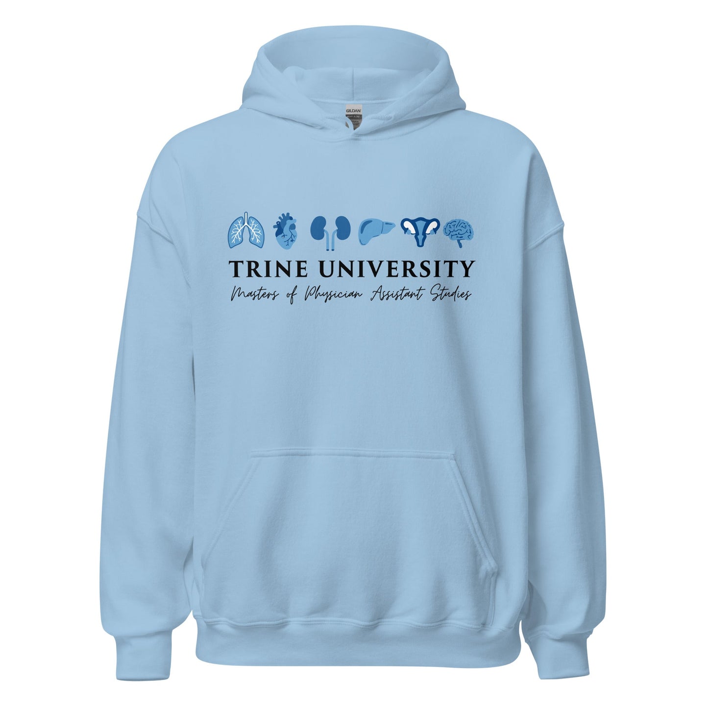 Classic | Hoodie | Trine PA program | Modern Script Logo