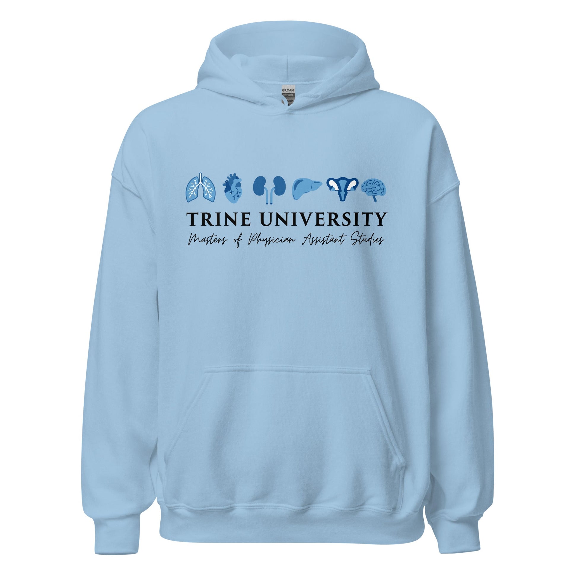 Classic | Hoodie | Trine PA program | Modern Script Logo