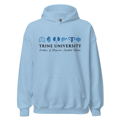 Classic | Hoodie | Trine PA program | Modern Script Logo