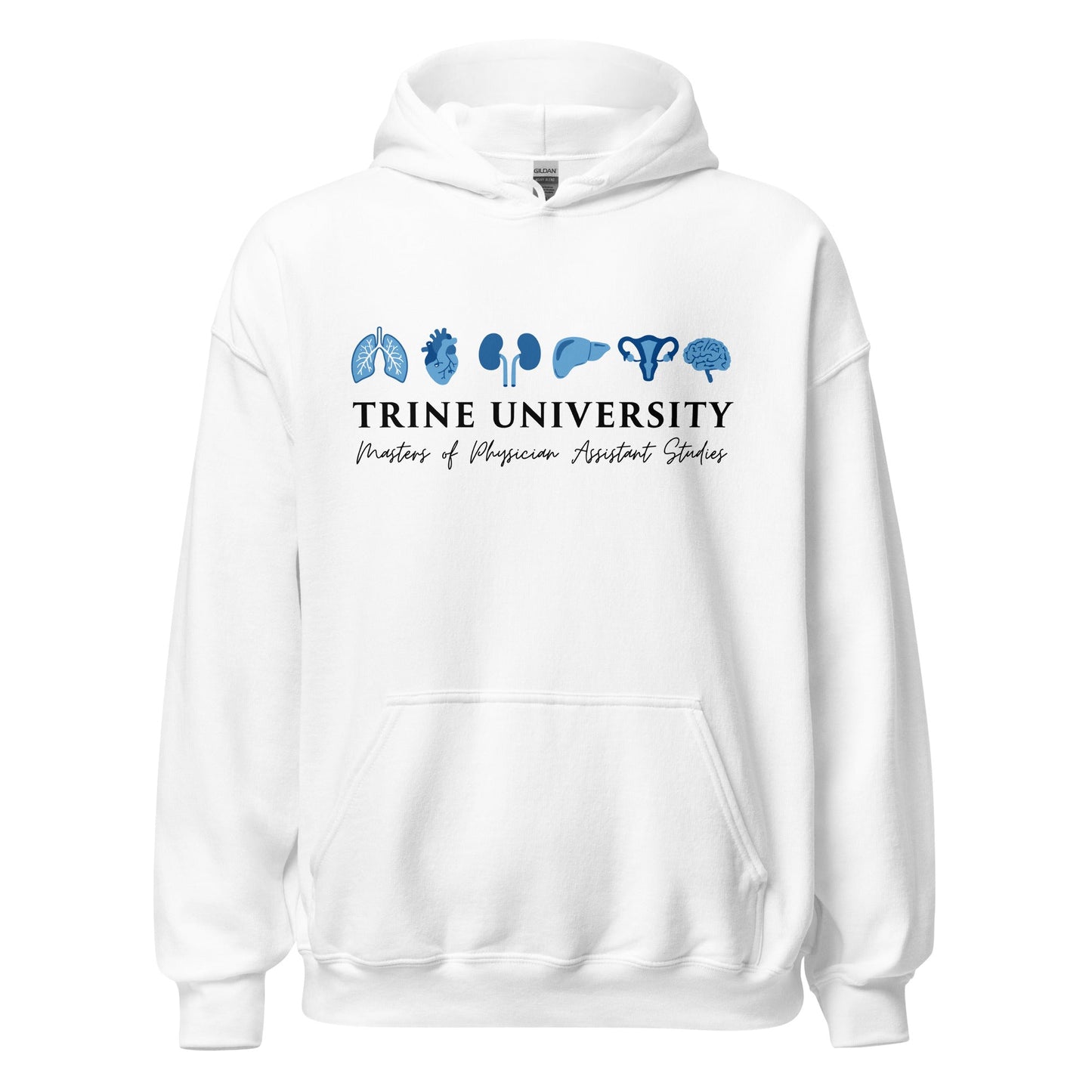 Classic | Hoodie | Trine PA program | Modern Script Logo