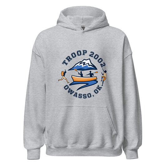 Classic | Hoodie | Troop 2002 | Trailblazer Crest Logo