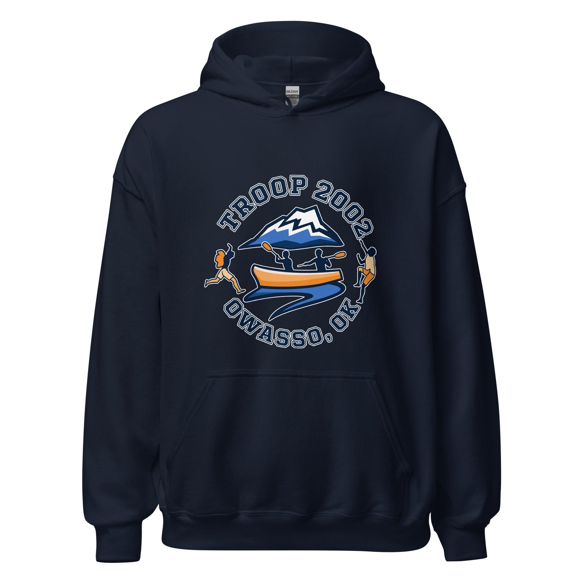 Classic | Hoodie | Troop 2002 | Trailblazer Crest Logo