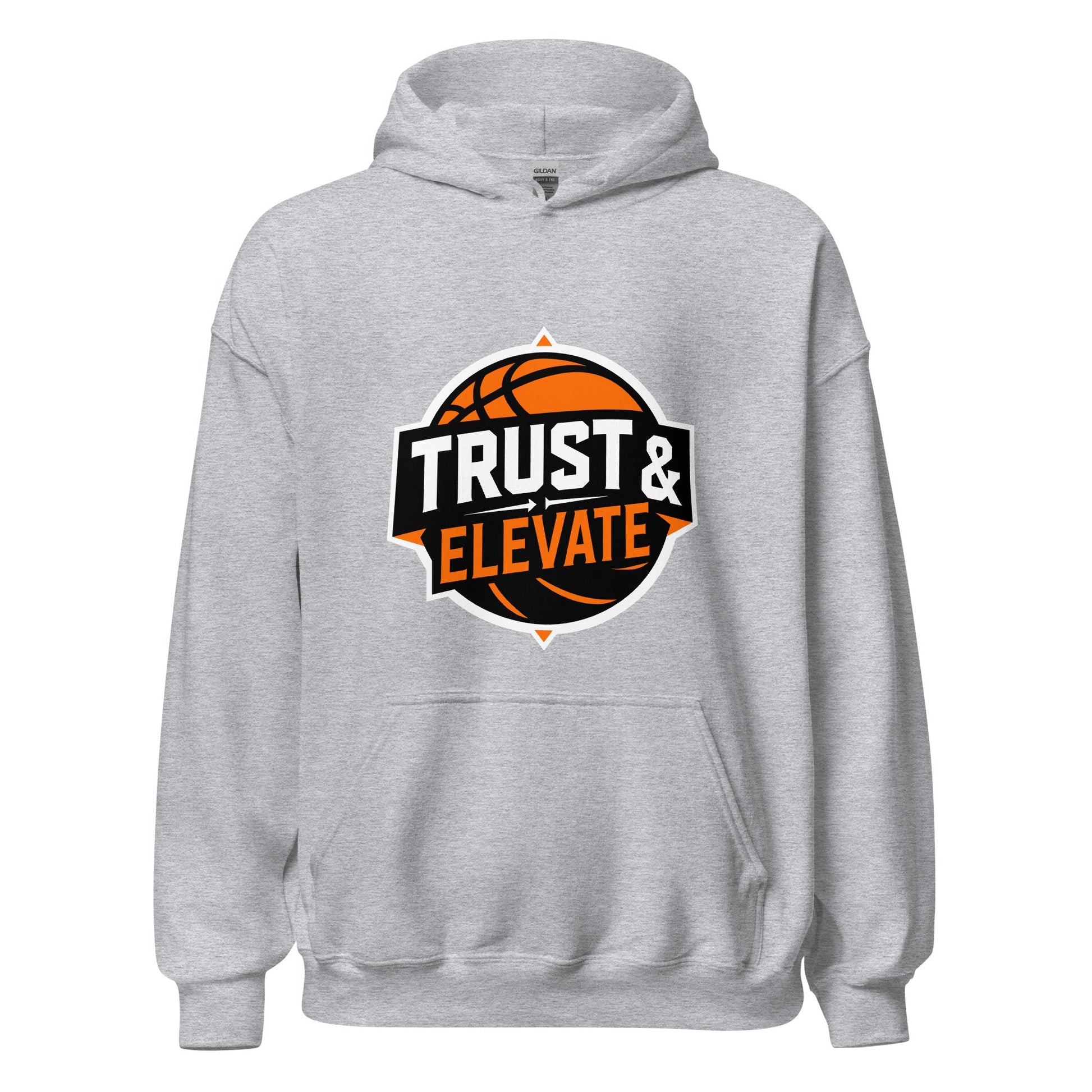 Classic | Hoodie | Trust & Elevate | Athletic Logo