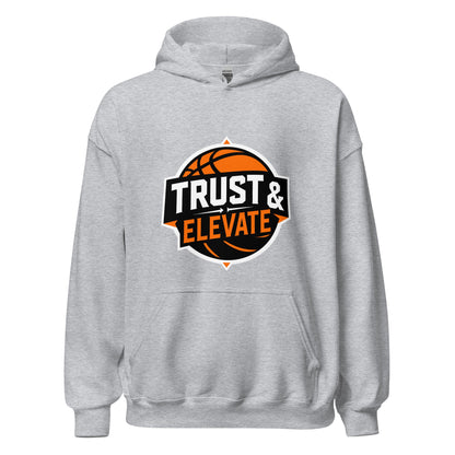 Classic | Hoodie | Trust & Elevate | Athletic Logo